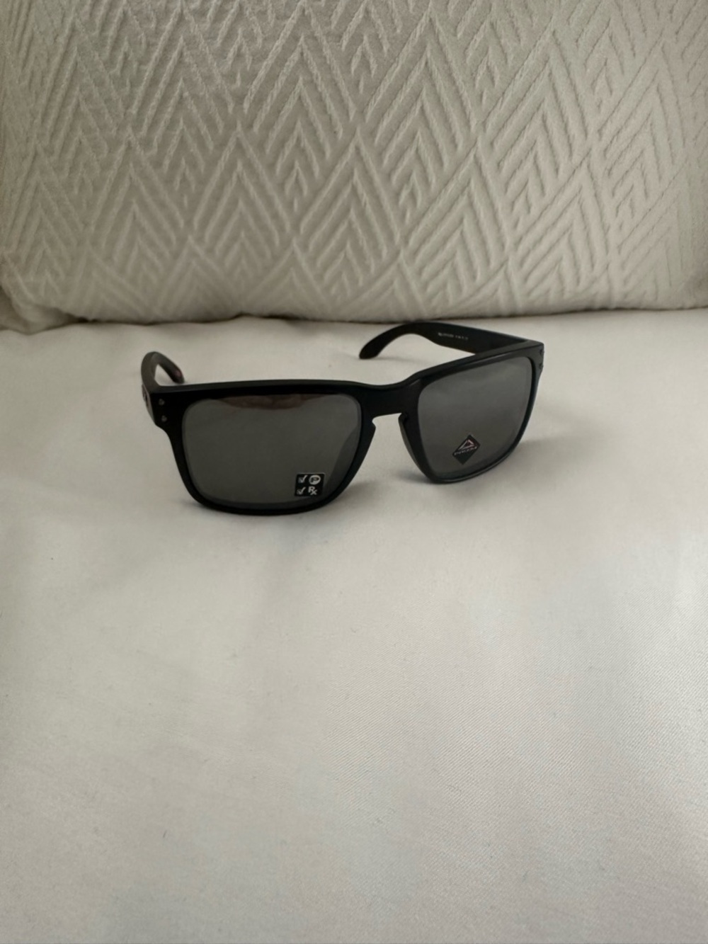 Oakley Holbrook Prizm Sunglasses OO9102-D655 Black Frame Gray Lens